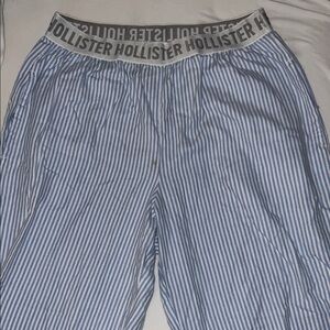 Hollister Blue Striped Pajama Pants